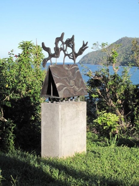 The Spirit House in the garden at Etty Bay